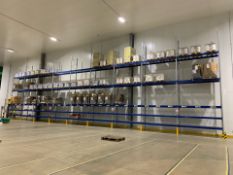 Run Of 9 Bays Of Bito Boltless Pallet Racking