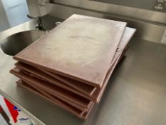 Brown Chopping Boards x4