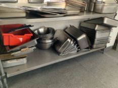 Shelf Of Chafing Dishes