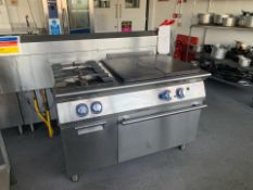 Electrolux Two Ring Gas Burner With Dual Hotplate