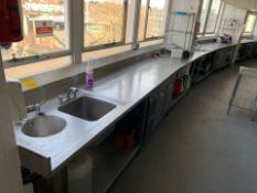 Whole Stainless Steel Countertop