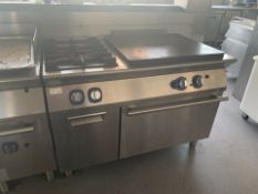 Electrolux Two Ring Gas Burner With Dual Hotplate