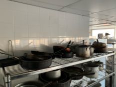 Shelf Of Assorted Pans