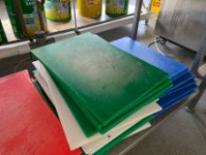 Green Chopping Boards x6