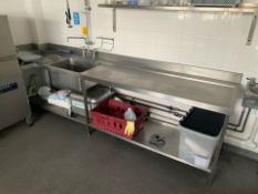 Stainless Steel Countertop With Sink