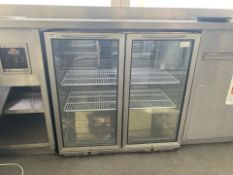 Glass Front Fridge