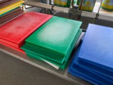 Green Chopping Boards x6