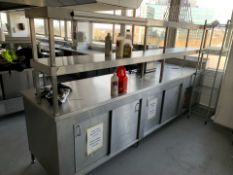 Hot Plate Unit & Stainless Steel Countertop