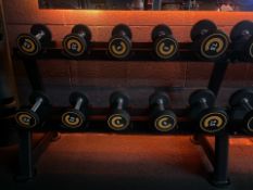 Dumbbell Set Includes Pairs Of 2.5kg, 5kg, 7.5kg Dumbbells