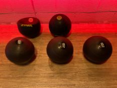 Set Of 2 x 5kg & 3 x 8kg Slam Balls