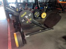 Nautilus Plate Loaded Hack Squat