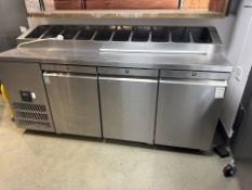Williams 3 Door Undercounter Fridge