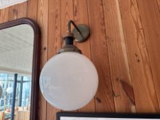 Spherical Wall Lights x2