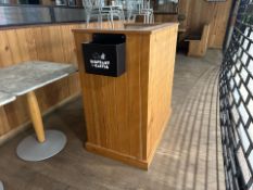 Wooden Lectern Stand