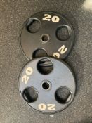 Unbranded 20kg Weight Plates x2