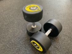 Rockit 42kg Dumbbell x2