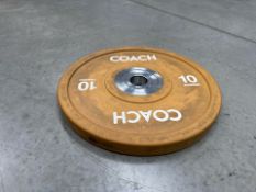 Coach 10kg Bumper Plate