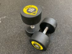 Rocking 46kg Dumbbell x2