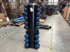 Eurosport Dumbbell Rack & Dumbbells