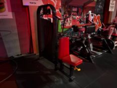 Seated Tricep Cable Machine