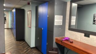 Bank Of 4 Lockers