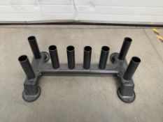 8 Slot Bar Bell Rack