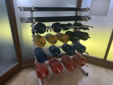 Studio Set Of Barbells & Plates