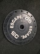5kg Escape Weight Plates x2 - No Reserve