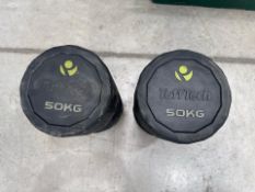 Pair Of 50KG Dumbbells