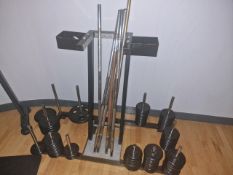 Studio Barbell & Weight Set - No Reserve