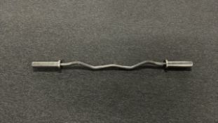 Ez Curl Barbell - No Reserve