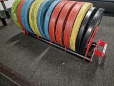 Escape Weight Plate Stand - No Reserve