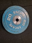 20kg Escape Weight Plates x2 - No Reserve