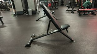 Black Adjustable Bench - No Reserve