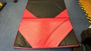 Pink & Black Foldable Mat - No Reserve