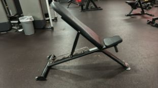 Black Adjustable Bench - No Reserve