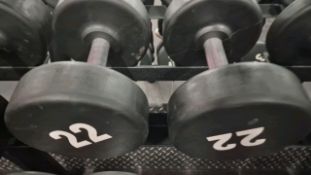 18kg, 20kg, 22kg & 24kg Dumbbells Sets - No Reserve
