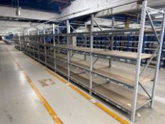 15 Bays Of Metal Rack Shelving