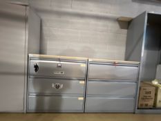3 Drawer Filing Cabinets x2