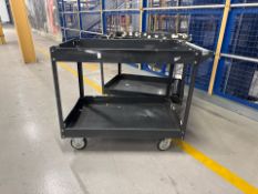 Grey Metal Trolley x2