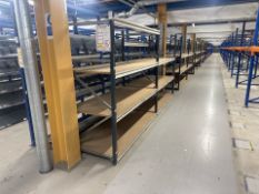9 Bays Of Metal Racking Shelving