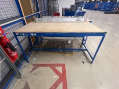 Worktable With Electrical Fittings