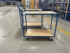 Pair Of Tiered Trolleys