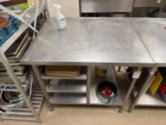 Stainless Steel Preparation Table