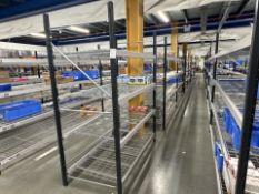 8 Bays Of Metal Shelving