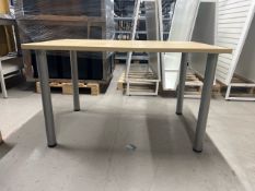 Wooden Top Table