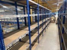 7 Bays Of Metal Shelving