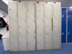 Nest Of 12 Triple Lockers