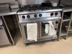 Falcon Dominator 6 Burner Hob Oven