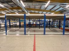 Wooden Topped Steel Work Benches x3